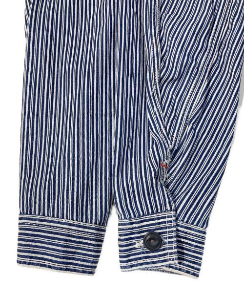 Joe McCOY（ジョーマッコイ）Joe McCOY (ジョーマッコイ) ヒッコリージップジャケット インディゴ サイズ:36の古着・服飾アイテム