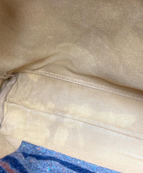 RRL（ダブルアールエル）RRL (ダブルアールエル) デニム&レザーハンドバッグ インディゴの古着・服飾アイテム