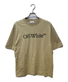 OFFWHITE（オフホワイト）の古着「プリントTシャツ」｜ベージュ