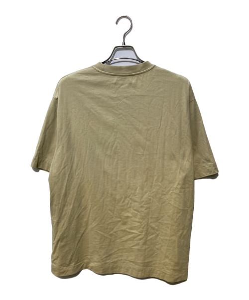 OFFWHITE（オフホワイト）OFFWHITE (オフホワイト) プリントTシャツ ベージュ サイズ:Mの古着・服飾アイテム