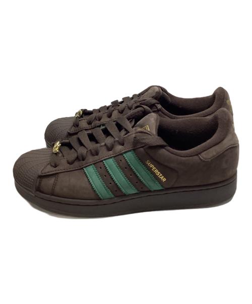 adidas（アディダス）adidas (アディダス) SUPERSTAR II ブラウン サイズ:27.0の古着・服飾アイテム