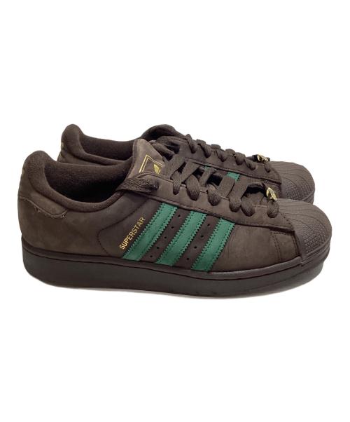 adidas（アディダス）adidas (アディダス) SUPERSTAR II ブラウン サイズ:27.0の古着・服飾アイテム