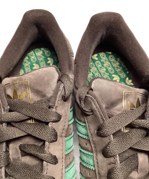 adidas（アディダス）adidas (アディダス) SUPERSTAR II ブラウン サイズ:27.0の古着・服飾アイテム