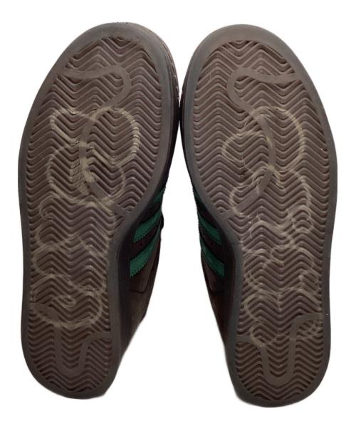 adidas（アディダス）adidas (アディダス) SUPERSTAR II ブラウン サイズ:27.0の古着・服飾アイテム