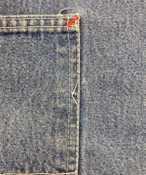 round house（ラウンドハウス）round house (ラウンドハウス) HEAVY DUTY DUCK BIB OVERALLS インディゴ サイズ:54×30の古着・服飾アイテム