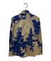 ETRO (エトロ) 総柄シャツ ベージュ×ネイビー サイズ:SIZE 44：5000円