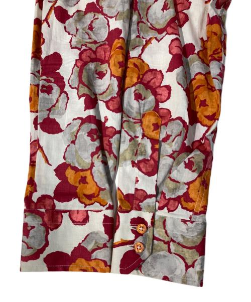ETRO（エトロ）ETRO (エトロ) 花柄シャツ レッド サイズ:SIZE 44の古着・服飾アイテム