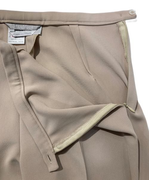MaxMara（マックスマーラ）MaxMara (マックスマーラ) セットアップスーツ ベージュ サイズ:44の古着・服飾アイテム