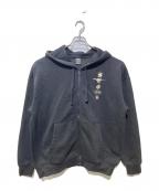 G-STAR RAWジースターロゥ）の古着「Poster Back Graphic Loose Hoodie Jacket」｜ブラック