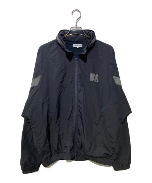 CAHLUMN（カウラム）CAHLUMN (カウラム) Recycled Nylon Track Jacket ブラック サイズ:XLの古着・服飾アイテム
