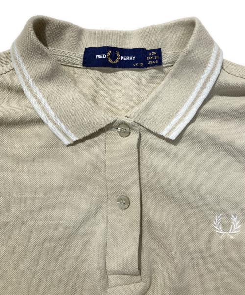 FRED PERRY（フレッドペリー）FRED PERRY (フレッドペリー) 半袖ポロシャツ ブラウン サイズ:UK10の古着・服飾アイテム