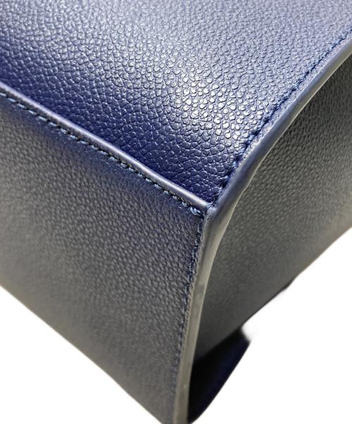 CHARLES & KEITH（チャールズアンドキース）CHARLES & KEITH (チャールズアンドキース) クラシックダブルハンドルトートバッグ ネイビーの古着・服飾アイテム