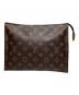 LOUIS VUITTON (ルイ ヴィトン) ポシェットトワレット26 ブラウン：30000円