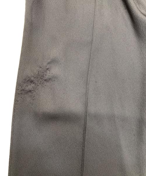 MIESROHE（ミースロエ）MIESROHE (ミースロエ) ウエストデザインマニッシュパンツ グレー サイズ:SIZE 1の古着・服飾アイテム