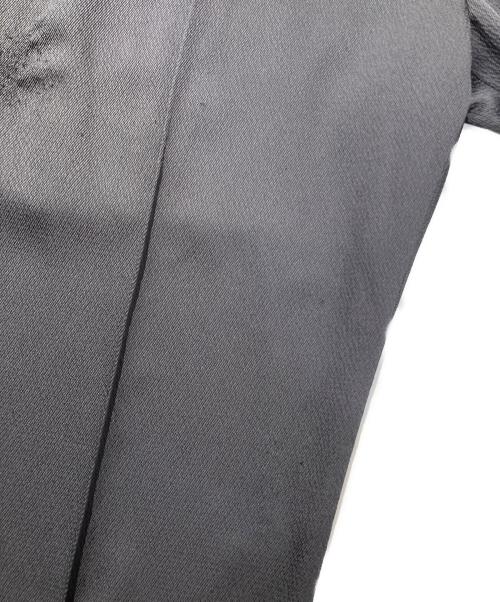MIESROHE（ミースロエ）MIESROHE (ミースロエ) ウエストデザインマニッシュパンツ グレー サイズ:SIZE 1の古着・服飾アイテム