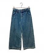 X-GIRLエックスガール）の古着「OVERDYED DENIM PANTS」｜インディゴ