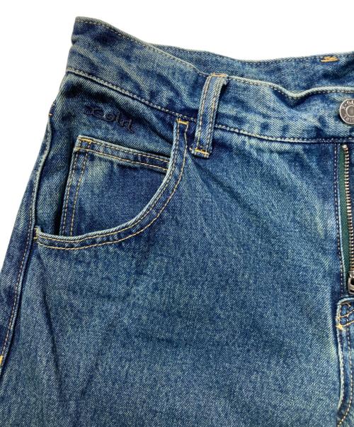X-GIRL（エックスガール）X-GIRL (エックスガール) OVERDYED DENIM PANTS インディゴ サイズ:Mの古着・服飾アイテム
