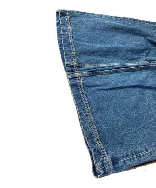 X-GIRL（エックスガール）X-GIRL (エックスガール) OVERDYED DENIM PANTS インディゴ サイズ:Mの古着・服飾アイテム