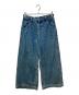 X-GIRL（エックスガール）の古着「OVERDYED DENIM PANTS」｜インディゴ