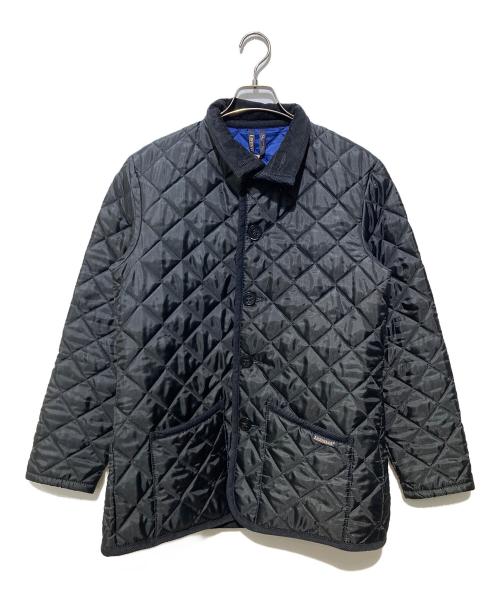 LAVENHAM（ラベンハム）LAVENHAM (ラベンハム) GLENROYAL (グレンロイヤル) SHIPS (シップス) NYLON QUILT JACKET ブラック サイズ:Ⅿ(UK36)の古着・服飾アイテム