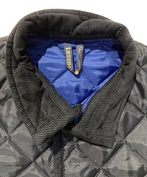 LAVENHAM（ラベンハム）LAVENHAM (ラベンハム) GLENROYAL (グレンロイヤル) SHIPS (シップス) NYLON QUILT JACKET ブラック サイズ:Ⅿ(UK36)の古着・服飾アイテム