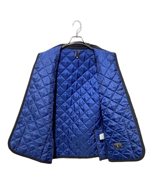 LAVENHAM（ラベンハム）LAVENHAM (ラベンハム) GLENROYAL (グレンロイヤル) SHIPS (シップス) NYLON QUILT JACKET ブラック サイズ:Ⅿ(UK36)の古着・服飾アイテム