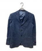 THE SUIT COMPANYザ・スーツカンパニー）の古着「ウールツイードテーラードジャケット」｜ネイビー