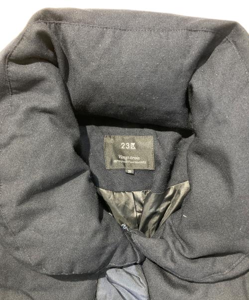 23区（ニジュウサンク）23区 (ニジュウサンク) ダウンコート ネイビー サイズ:FREEの古着・服飾アイテム