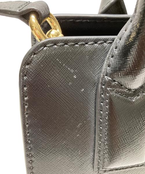 MARC JACOBS（マークジェイコブス）MARC JACOBS (マークジェイコブス) 2WAYショルダーバッグ ブラックの古着・服飾アイテム