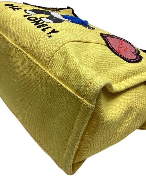 MARC JACOBS（マークジェイコブス）MARC JACOBS (マークジェイコブス) Magda Archer (マグダ・アーチャー) THE SMALL TRAVELER TOTE BAG イエローの古着・服飾アイテム