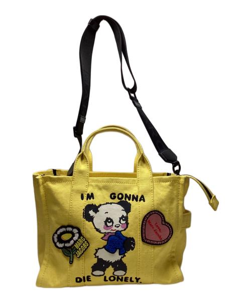 MARC JACOBS（マークジェイコブス）MARC JACOBS (マークジェイコブス) Magda Archer (マグダ・アーチャー) THE SMALL TRAVELER TOTE BAG イエローの古着・服飾アイテム