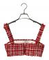 SELF PORTRAIT (セルフ ポートレイト) Crop Top レッド サイズ:S(US　2)：4000円