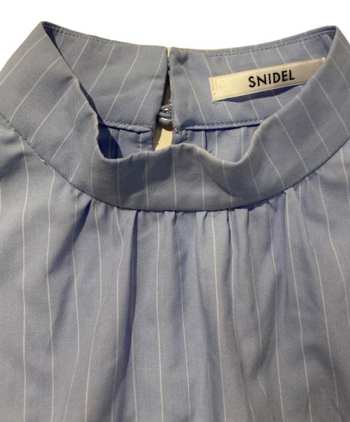 Snidel（スナイデル）Snidel (スナイデル) Susバリエボリュームチュニックブラウス ブルー サイズ:FREEの古着・服飾アイテム