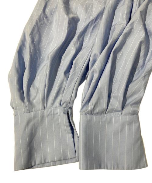 Snidel（スナイデル）Snidel (スナイデル) Susバリエボリュームチュニックブラウス ブルー サイズ:FREEの古着・服飾アイテム