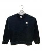 Aape BY A BATHING APEエーエイプ バイ アベイシングエイプ）の古着「スウェット」｜ブラック