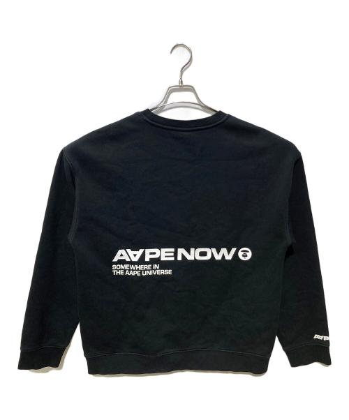 Aape BY A BATHING APE（エーエイプ バイ アベイシングエイプ）Aape BY A BATHING APE (エーエイプ バイ アベイシングエイプ) スウェット ブラック サイズ:Lの古着・服飾アイテム