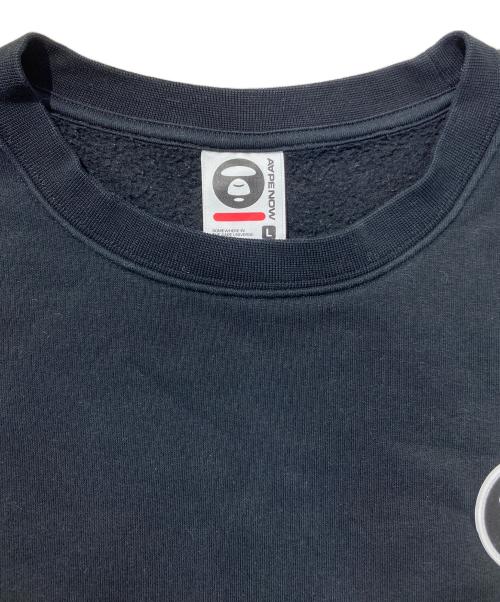 Aape BY A BATHING APE（エーエイプ バイ アベイシングエイプ）Aape BY A BATHING APE (エーエイプ バイ アベイシングエイプ) スウェット ブラック サイズ:Lの古着・服飾アイテム