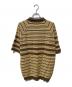 BEAMS (ビームス) Half Zip Knit Polo Jacquard ベージュ サイズ:XL：4000円