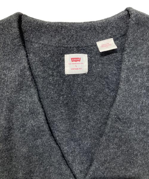 LEVI'S（リーバイス）LEVI'S (リーバイス) バレンシアカーディガン グレー サイズ:Lの古着・服飾アイテム