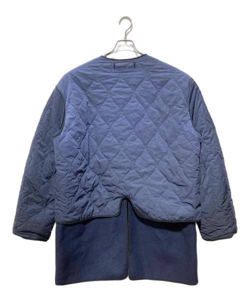 maison kitsune（メゾンキツネ）maison kitsune (メゾンキツネ) キルティングコートライナー付き ネイビー サイズ:Lの古着・服飾アイテム