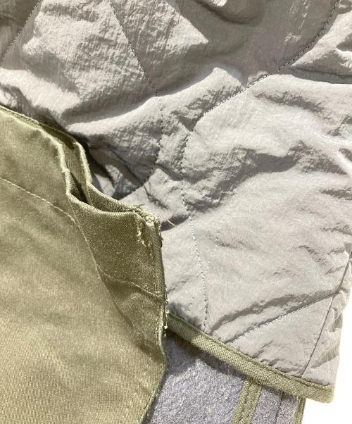 maison kitsune（メゾンキツネ）maison kitsune (メゾンキツネ) キルティングコートライナー付き ネイビー サイズ:Lの古着・服飾アイテム