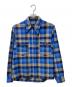 PENDLETON（ペンドルトン）の古着「チェックウールシャツ」｜ブルー