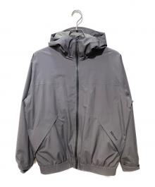 MARMOT×vainl archive（マーモット×ヴァイナルアーカイブ）の古着「ロゴフルジップジャケット」｜グレー