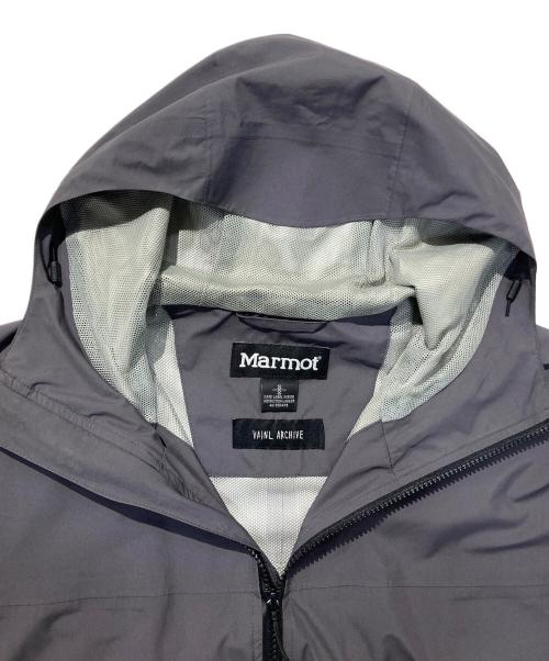 MARMOT（マーモット）MARMOT (マーモット) vainl archive (ヴァイナルアーカイブ) ロゴフルジップジャケット グレー サイズ:Sの古着・服飾アイテム