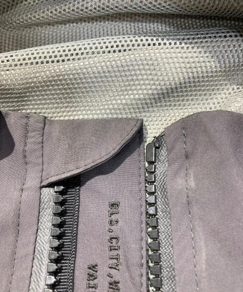 MARMOT（マーモット）MARMOT (マーモット) vainl archive (ヴァイナルアーカイブ) ロゴフルジップジャケット グレー サイズ:Sの古着・服飾アイテム