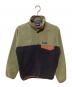 Patagonia（パタゴニア）の古着「ライトウェイトシンチラ スナップT」｜グリーン×グレー