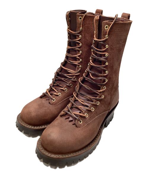 DREW'S BOOTS（ドリューズ ブーツ）DREW'S BOOTS (ドリューズ ブーツ) ALL BROWN ROUGHOUT　ブーツ ブラウン サイズ:8Fの古着・服飾アイテム