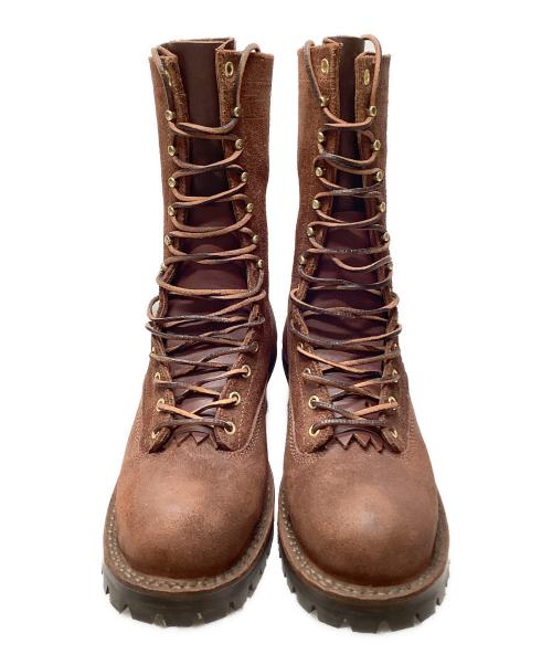 DREW'S BOOTS（ドリューズ ブーツ）DREW'S BOOTS (ドリューズ ブーツ) ALL BROWN ROUGHOUT　ブーツ ブラウン サイズ:8Fの古着・服飾アイテム