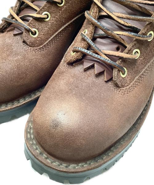 DREW'S BOOTS（ドリューズ ブーツ）DREW'S BOOTS (ドリューズ ブーツ) ALL BROWN ROUGHOUT　ブーツ ブラウン サイズ:8Fの古着・服飾アイテム