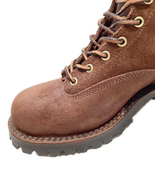 DREW'S BOOTS（ドリューズ ブーツ）DREW'S BOOTS (ドリューズ ブーツ) ALL BROWN ROUGHOUT　ブーツ ブラウン サイズ:8Fの古着・服飾アイテム
